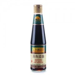 李锦记蒸鱼豉油410毫升 调料清蒸海鲜炒饭剁椒鱼头(ขวด)