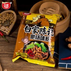 白家陈记肥肠粉丝108g/袋 袋装方便粉丝辣味 รสไส้หมู