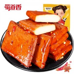 蜀道香 南溪麻辣豆腐干250g (เต้าหู้)四川特产香辣厚豆干小吃 เต้าหู้ปรุงรสเข้มข้น ShuDaoXiang