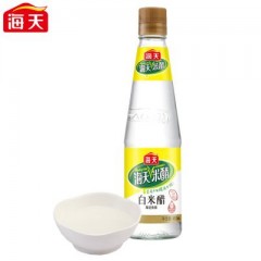 海天白米醋450ml 0%添加防腐剂 白醋 香精 色素酿造食醋 น้ำส้มสายชูใส