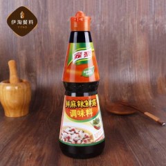 家乐鲜麻辣鲜露468g 腌制肉类海鲜红烧炒菜凉拌菜麻辣菜式调味料 C328 ซีอิ๊วปรุงรส(หม่าล่า) ตราคนอร์ ขวดส้ม 468g