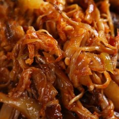 饭扫光 香辣爆炒金针菇280g 瓶装四川特产麻辣菜开胃泡菜早餐咸菜下饭菜 น้ำพริกเห็ดเข็มทอง ตราฟานซาวกวาง B324