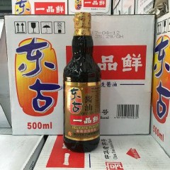【整箱ลัง】东古 一品鲜 酱油 500ml x 12瓶/箱 (餐厅调料)
