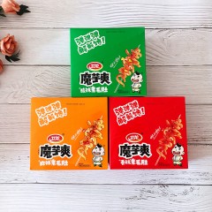 卫龙魔芋爽素毛肚18gX20包 360g麻辣零食 บุกปรุงรส