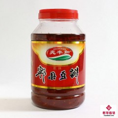 金沙无意 郫县红油豆瓣酱4kg 川菜烹饪调味辣椒酱料 四川特产 C115 จิงชาอู๋อี้  น้ำพริกถั่วเสฉวน โต้วปั้นเจียง (4kg)