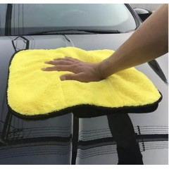 洗车毛巾珊瑚绒擦车布汽车吸水加厚玻璃擦车毛巾大号纳米抹布专用
