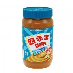 四季宝柔滑花生酱1kg涂抹面包冷面拌面甜品调料花生酱火锅蘸酱skippy