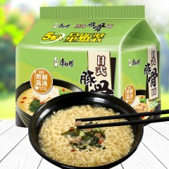 康师傅方便面金汤肥牛/黑胡椒牛排/日式豚骨袋装泡面速食面