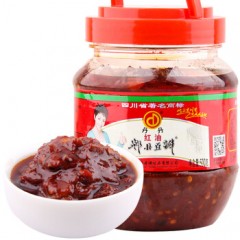 丹丹 红油郫县豆瓣酱 500g 调味酱ฝาแดง