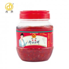 丹丹 红油郫县豆瓣酱 500g 调味酱ฝาแดง