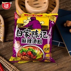 白家陈记麻辣烫粉丝105g/袋 袋装方便粉丝 ม่วง A302 มาม่าหม่าล่าซุปเปรี้ยวเส้นหมี่ ม่วง