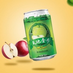 天地壹号苹果醋饮料330ml天地一号 清爽开胃 酸甜可口 健康饮品 (น้ำแอบเปิ้ล)