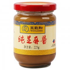 王致和纯芝麻酱225g 纯正宗凉菜拌料火锅蘸料热干面专用 ซอสงาฝาแดง ตรา หวังจื้อเหอ