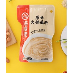海底捞 火锅蘸料120g包 芝麻酱香味生菜蘸酱拌面酱 น้ำจิ้มซอสงา