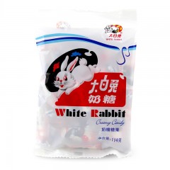大白兔奶糖原味114g 原味奶糖奶香浓郁糖果休闲食品零食小吃 ลูกอมรสนมกระต่าย