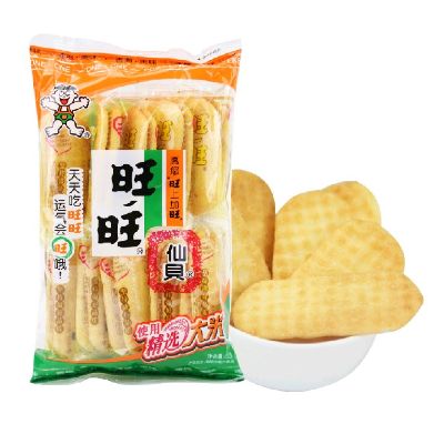 旺旺仙贝52g  ข้าวอบกรอบ วั่งจ่าย 大米饼膨化米果饼干小吃零食年货送礼大礼包