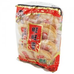 旺旺雪饼 84g คุ๊กกี้หิมะ วั่งจ่าย 大米饼膨化米果饼干小吃零食年货送礼大礼包