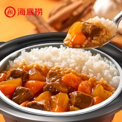 海底捞方便米饭咖喱牛肉米饭272g 自热米饭速食懒人快餐加热即食 หม้อข้าวแกงกะหรี่ ตรา