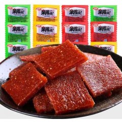 卫龙辣条亲嘴烧20g*10袋 混搭网红小零食湖南重庆麻辣大刀肉辣条 ล่าเถียวแบบแผ่น แดง