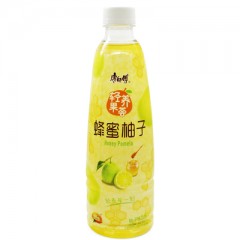 康师傅蜂蜜柚子茶 夏季茶饮品饮料 蜂蜜柚子500ml คังซือฝูน้ำส้มโอน้ำผึ้ง