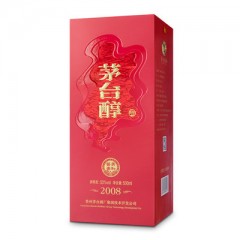 【上税】贵州茅台集团茅台醇2008柔和酱香型白酒53度 เหล้าเหมาโถกล่องแดง