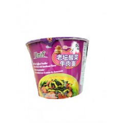 【上税】统一 老坛酸菜牛肉面 125g 桶装 มาม่าคัพยูนิฟ รสผักดองเนื้อ 125g