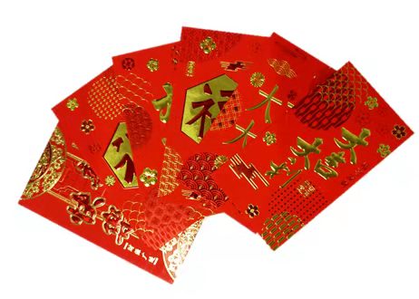 春节红包袋（1包/6张）混装  随礼份子  ซองอังเปา (1แพ็ค/6ซอง) สุ่มลาย เทซศกาลตรุษจีน
