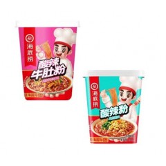 海底捞 冲泡粉丝 酸辣什锦粉 / 酸辣牛肚粉 ไฮ่ตี้เหลา วุ้นเส้น