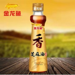 金龙鱼 芝麻香油 220ml น้ำมันงา ยี้ห้อปลาทอง 220 ml芝麻油