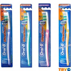 欧乐 B Classic Ultra Clean 牙刷 แปรงสีฟัน ออรัล-บี