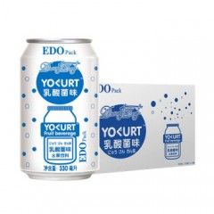 EDO 乳酸菌味水果饮料 330ml น้ำโซดาโยเกิร์ต EDO 330ml