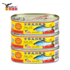 鹰金钱 金奖豆豉鲮鱼 227 克	ปลากระป๋อง 227 กรัม
